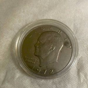 1972 Eisenhower silver Dollar